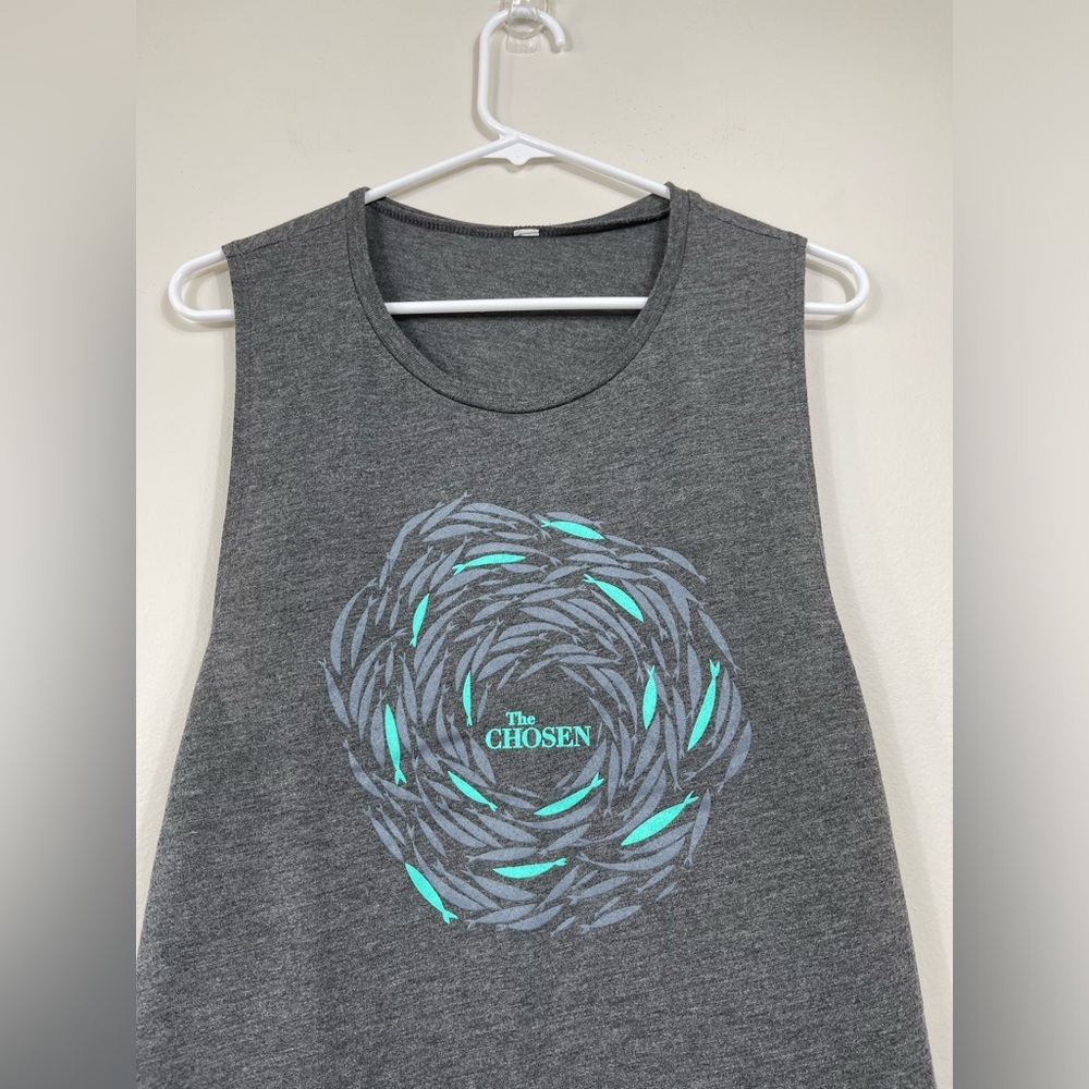 ChristianBook Against the Current Tank Top Men's THE CHOSEN - Picture 2 of 7